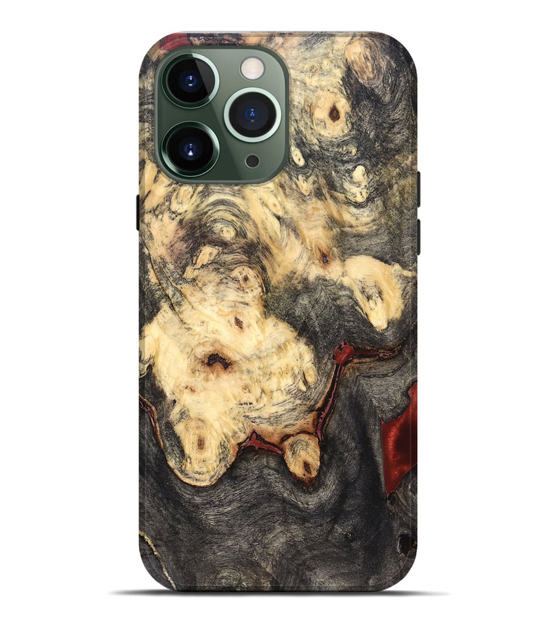 iPhone 13 Pro Max Wood Live Edge Phone Case - Jeanine (Solid Wood, 823398)