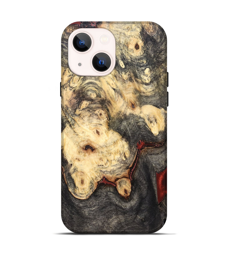 iPhone 14 Wood Live Edge Phone Case - Jeanine (Solid Wood, 823398)