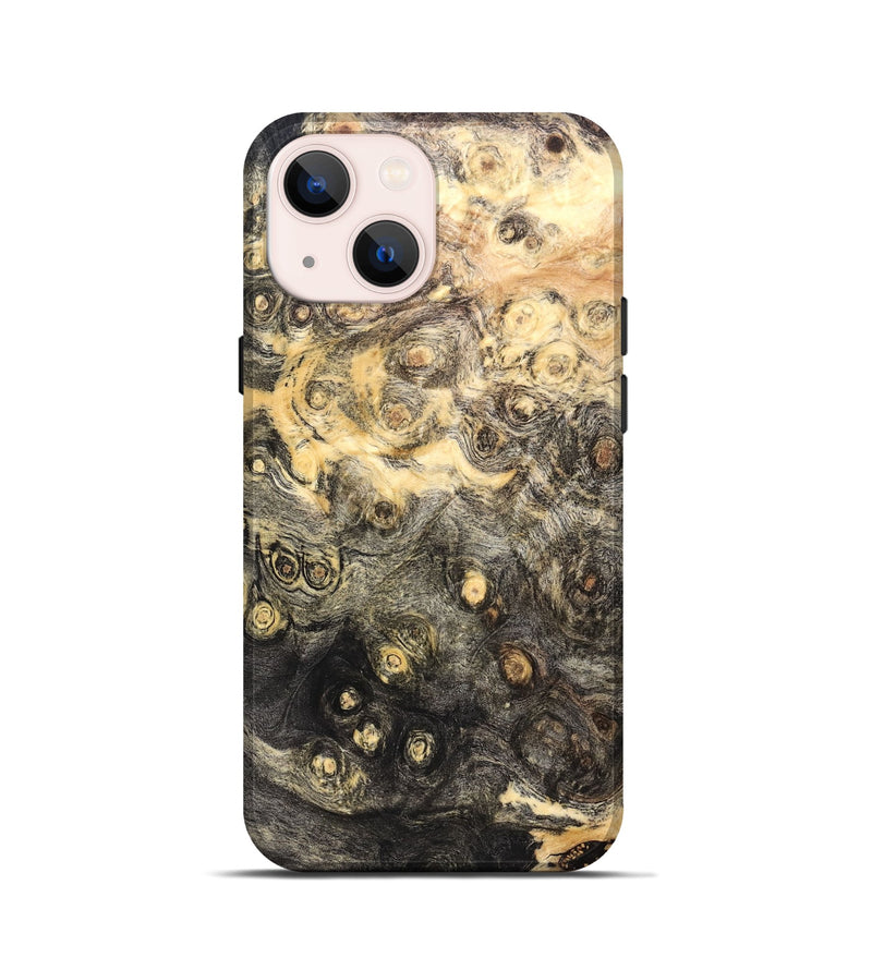 iPhone 13 mini Wood Live Edge Phone Case - Mabel (Solid Wood, 823399)