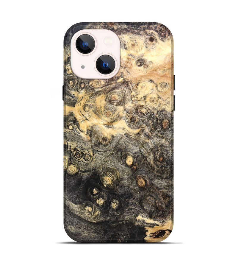 iPhone 14 Wood Live Edge Phone Case - Mabel (Solid Wood, 823399)