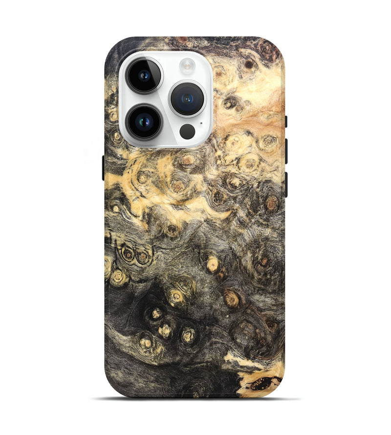 iPhone 15 Pro Wood Live Edge Phone Case - Mabel (Solid Wood, 823399)