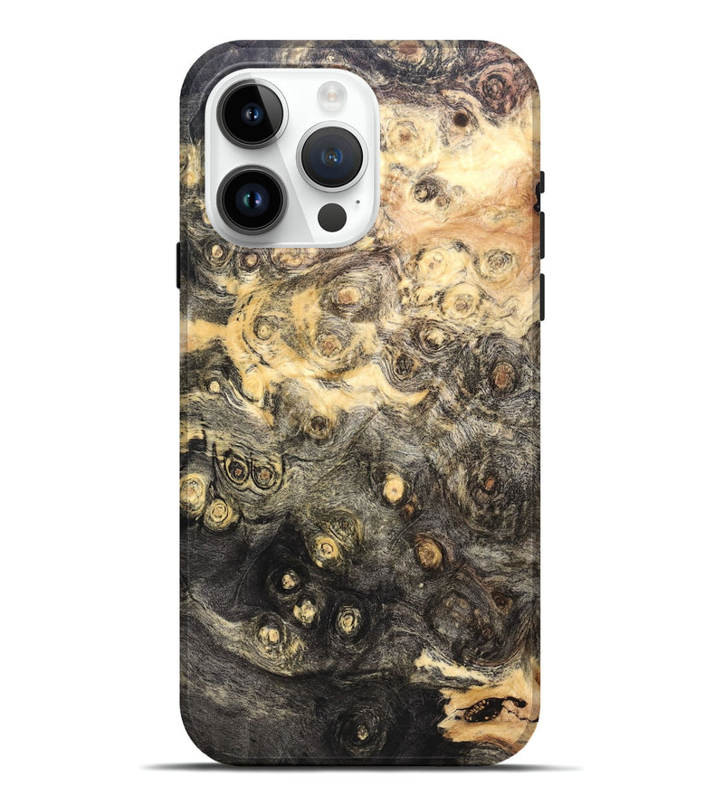 iPhone 15 Pro Max Wood Live Edge Phone Case - Mabel (Solid Wood, 823399)