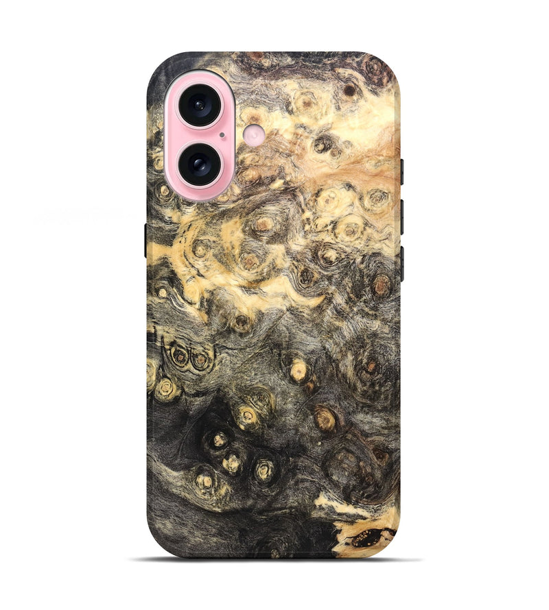iPhone 17 Wood Live Edge Phone Case - Mabel (Solid Wood, 823399)