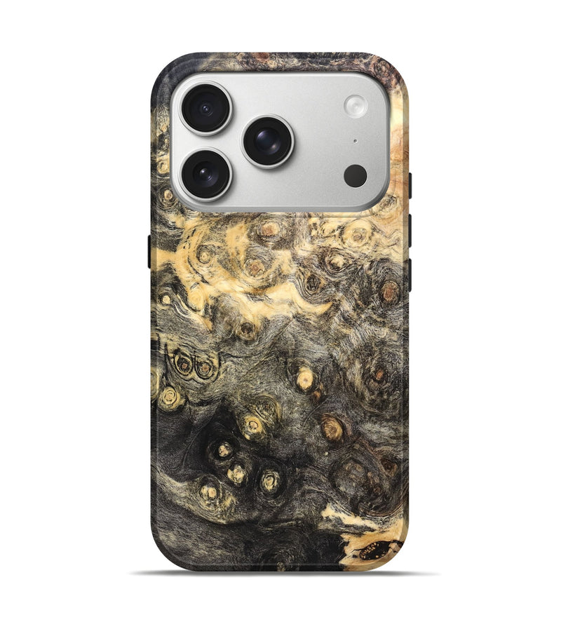iPhone 17 Pro Wood Live Edge Phone Case - Mabel (Solid Wood, 823399)