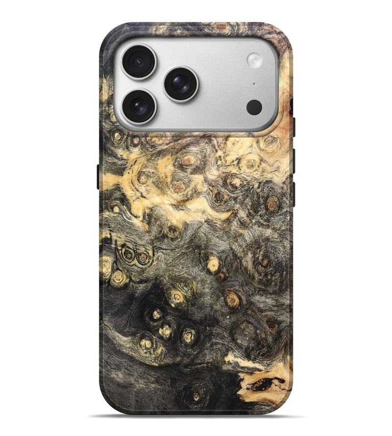 iPhone 17 Pro Max Wood Live Edge Phone Case - Mabel (Solid Wood, 823399)