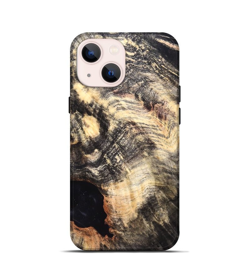 iPhone 13 mini Wood Live Edge Phone Case - Alberto (Solid Wood, 823400)