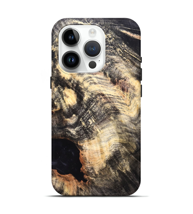 iPhone 15 Pro Wood Live Edge Phone Case - Alberto (Solid Wood, 823400)