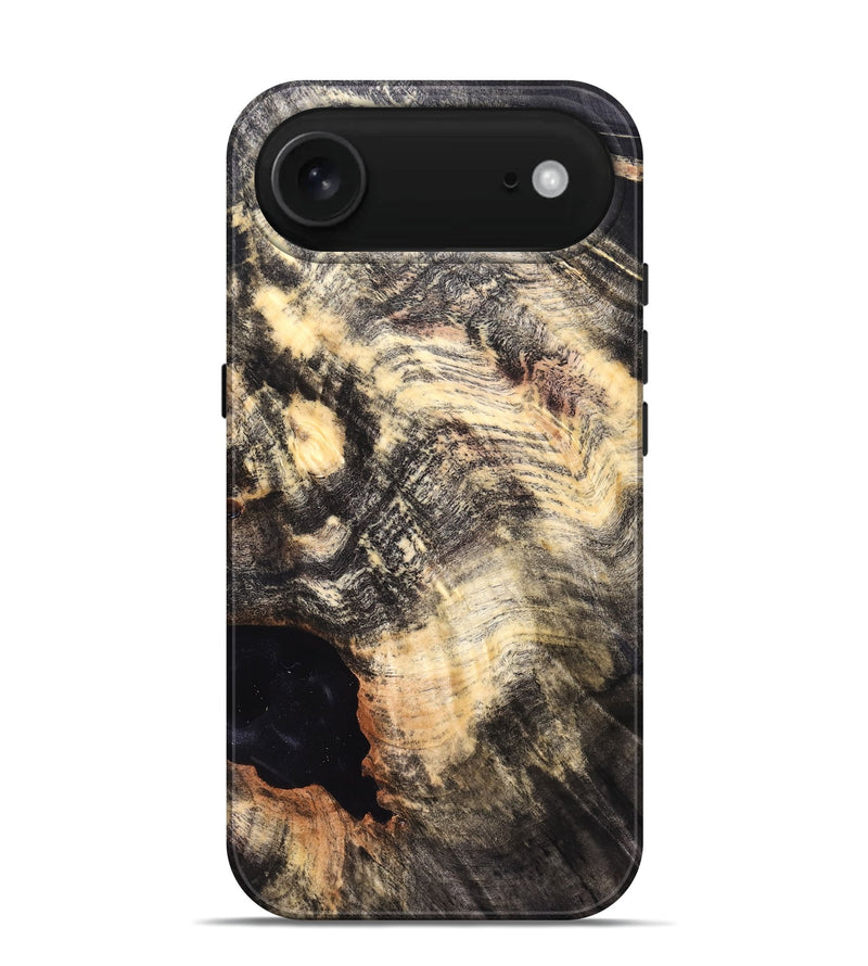 iPhone 17 Air Wood Live Edge Phone Case - Alberto (Solid Wood, 823400)