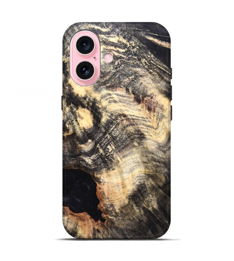 iPhone 17 Wood Live Edge Phone Case - Alberto (Solid Wood, 823400)