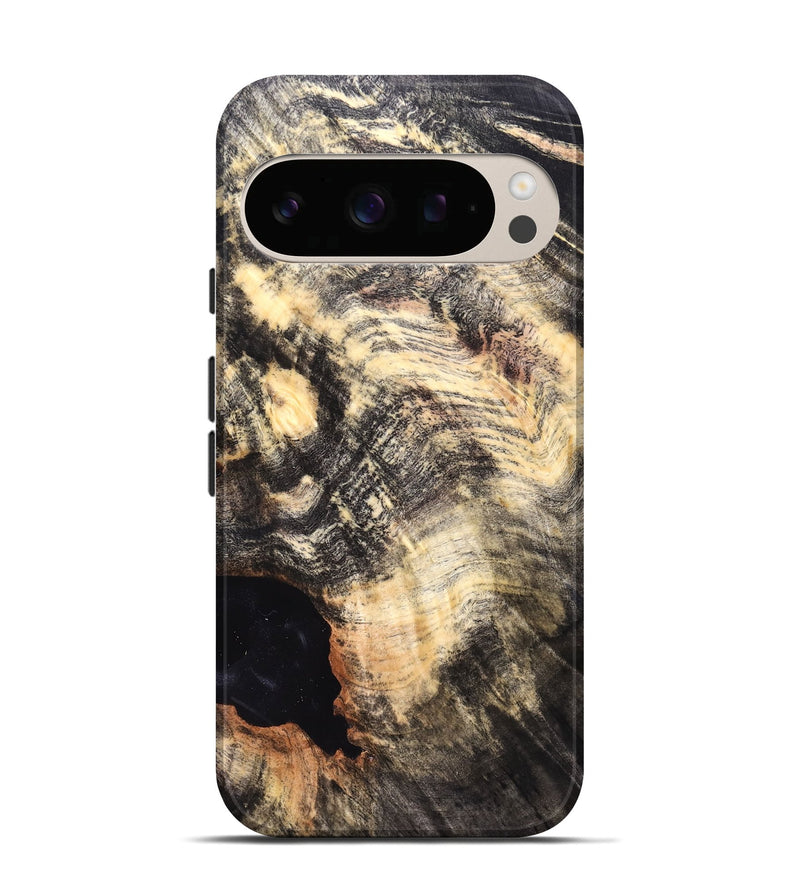 Pixel 10 Pro Wood Live Edge Phone Case - Alberto (Solid Wood, 823400)