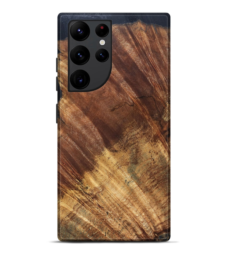 Galaxy S22 Ultra Wood Live Edge Phone Case - Jabari (Solid Wood, 823401)