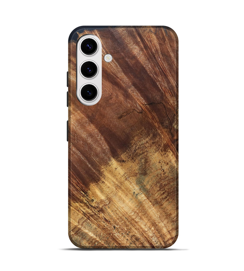 Galaxy S25 Wood Live Edge Phone Case - Jabari (Solid Wood, 823401)