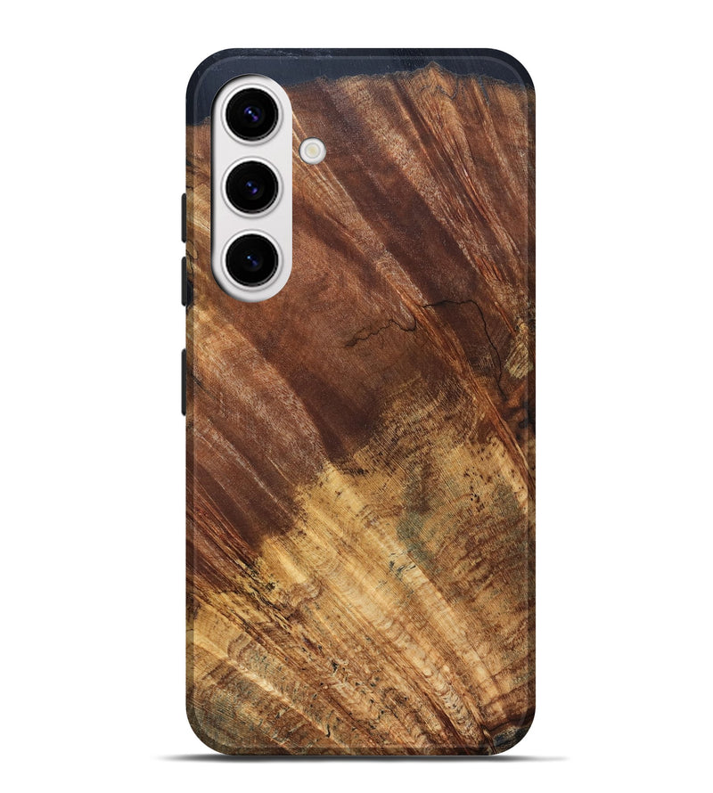 Galaxy S25 Plus Wood Live Edge Phone Case - Jabari (Solid Wood, 823401)