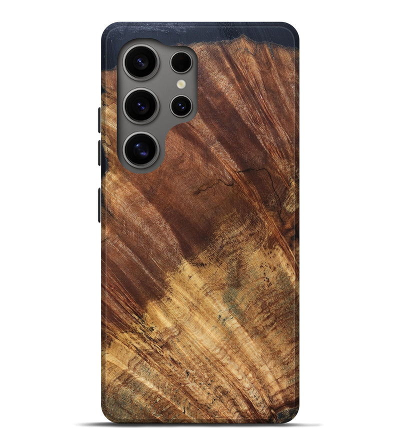 Galaxy S25 Ultra Wood Live Edge Phone Case - Jabari (Solid Wood, 823401)