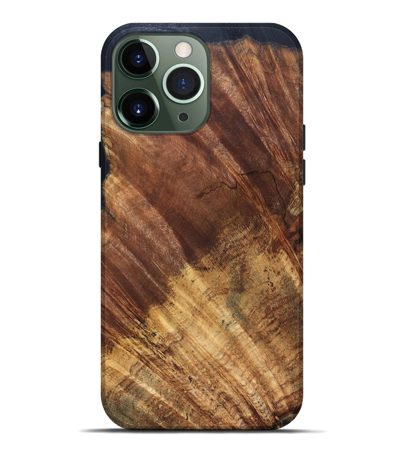 iPhone 13 Pro Max Wood Live Edge Phone Case - Jabari (Solid Wood, 823401)