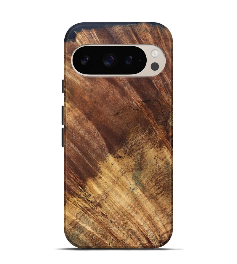 Pixel 9 Wood Live Edge Phone Case - Jabari (Solid Wood, 823401)