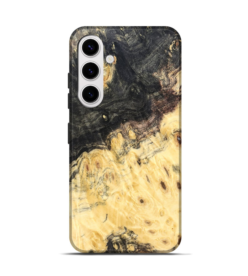 Galaxy S25 Wood Live Edge Phone Case - Heath (Solid Wood, 823402)