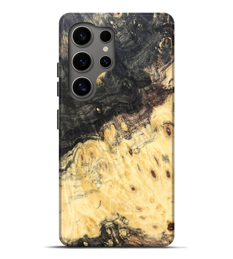 Galaxy S25 Ultra Wood Live Edge Phone Case - Heath (Solid Wood, 823402)