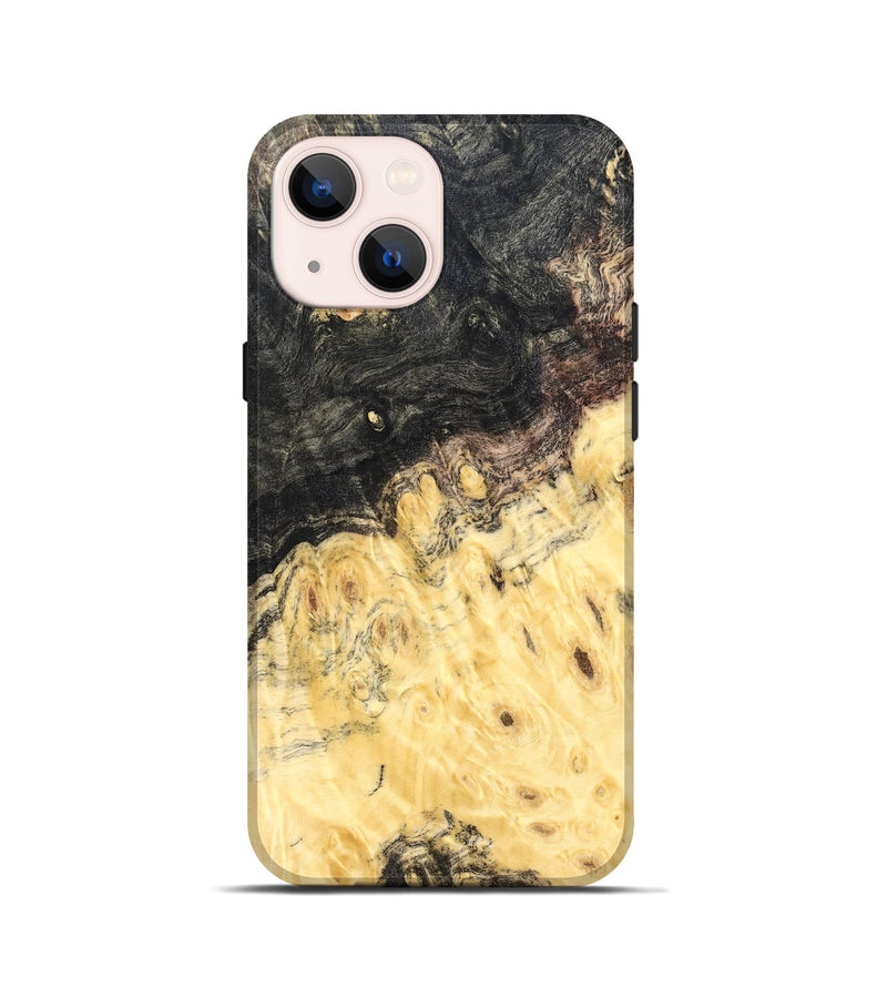 iPhone 13 mini Wood Live Edge Phone Case - Heath (Solid Wood, 823402)