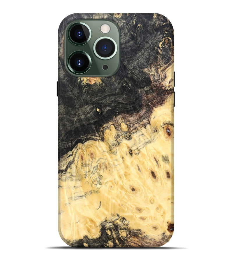 iPhone 13 Pro Max Wood Live Edge Phone Case - Heath (Solid Wood, 823402)