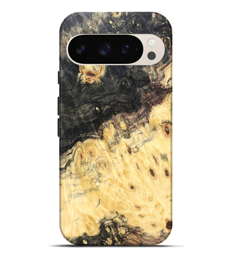 Pixel 9 Pro XL Wood Live Edge Phone Case - Heath (Solid Wood, 823402)