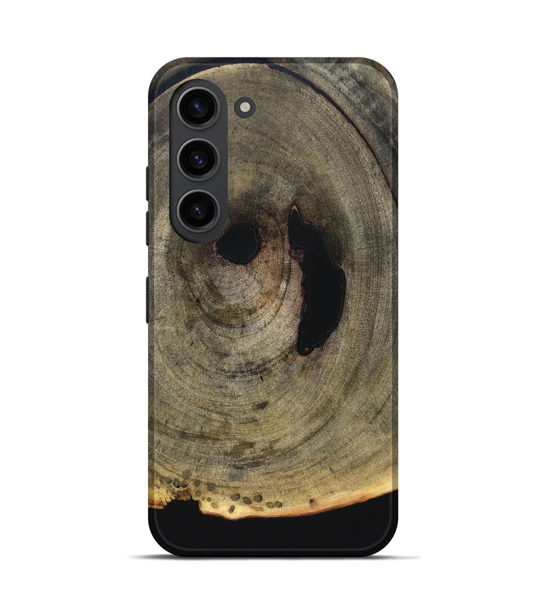 Galaxy S23 Wood Live Edge Phone Case - Birdie (Solid Wood, 823403)