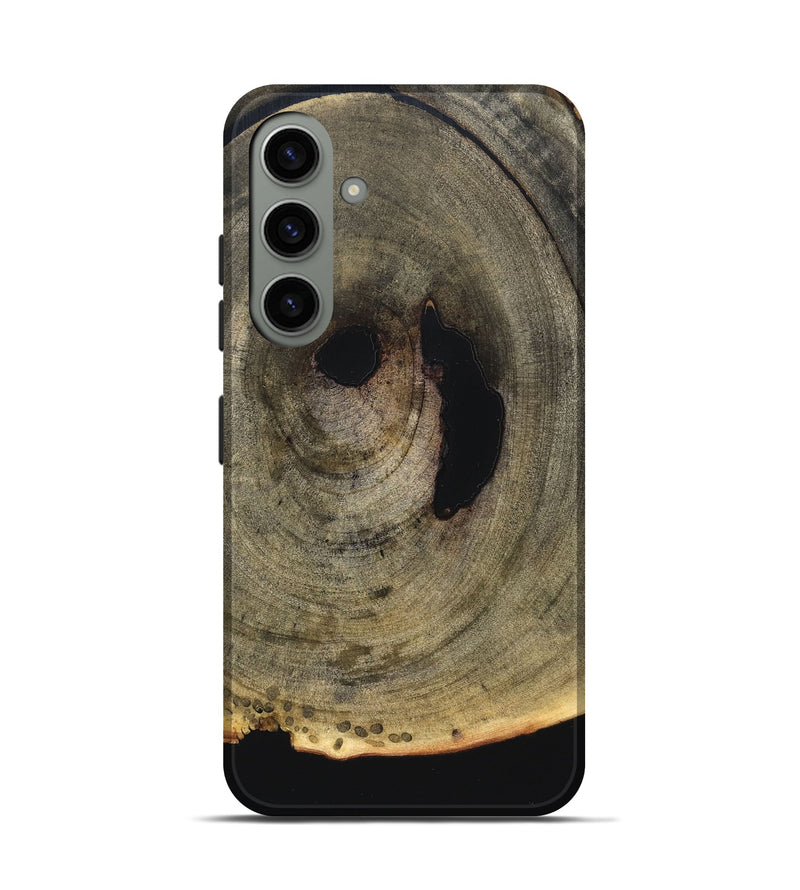 Galaxy S24 Wood Live Edge Phone Case - Birdie (Solid Wood, 823403)