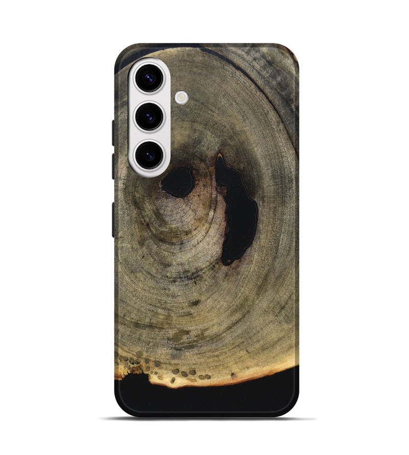 Galaxy S25 Wood Live Edge Phone Case - Birdie (Solid Wood, 823403)