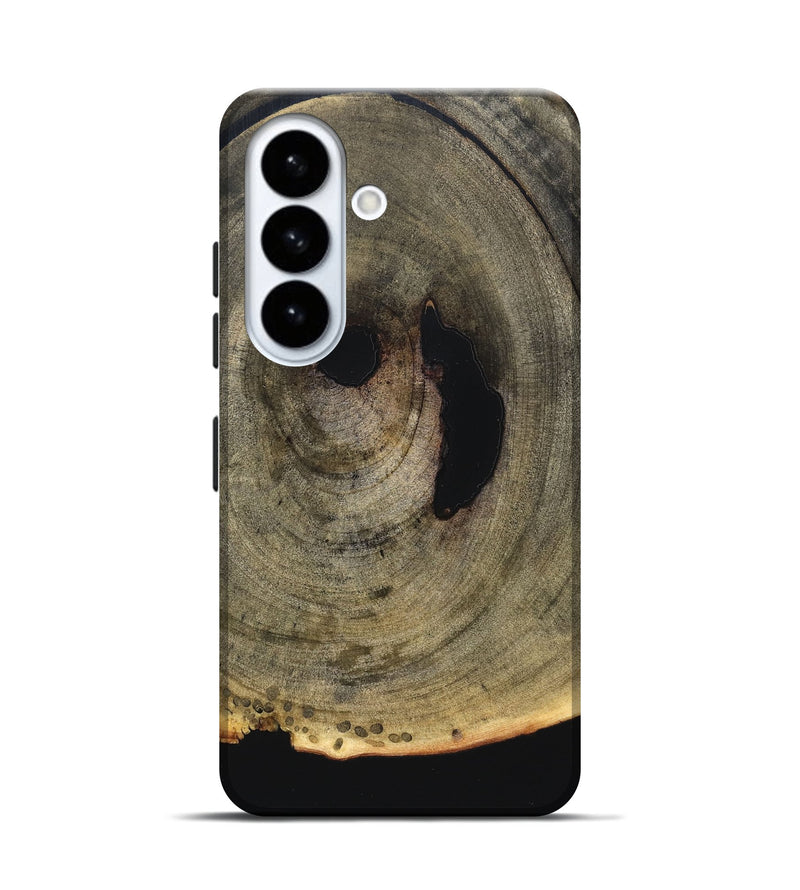 Galaxy S26 Wood Live Edge Phone Case - Birdie (Solid Wood, 823403)