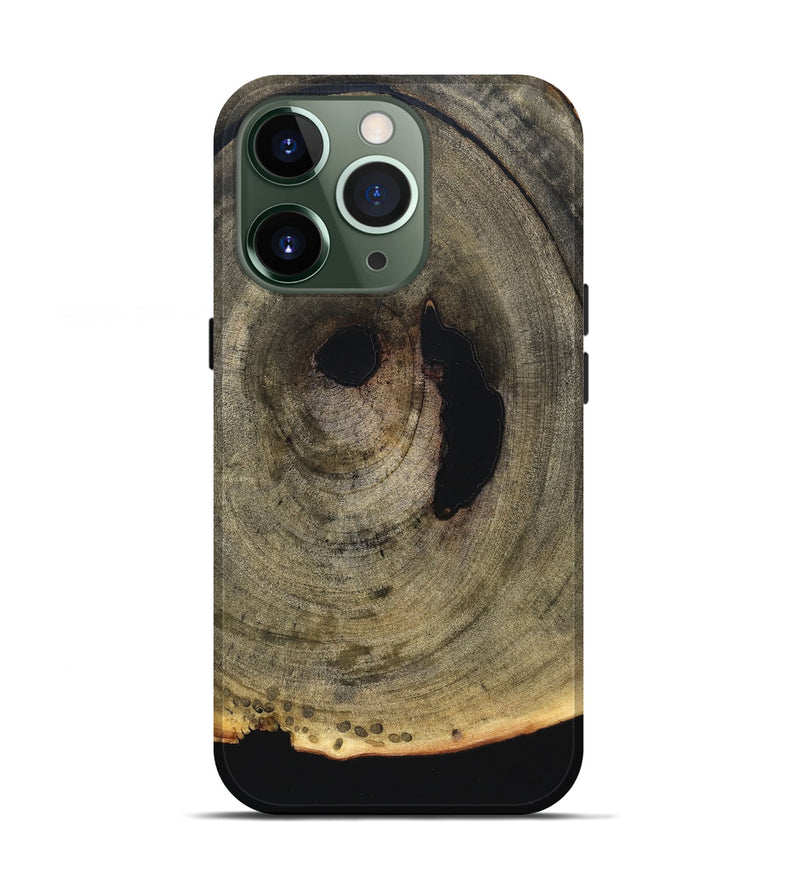 iPhone 13 Pro Wood Live Edge Phone Case - Birdie (Solid Wood, 823403)