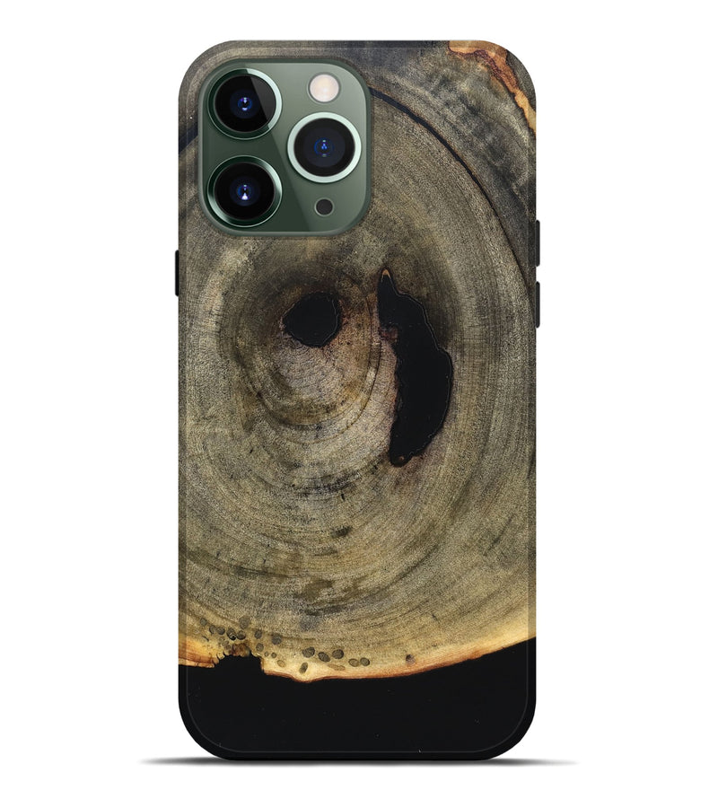 iPhone 13 Pro Max Wood Live Edge Phone Case - Birdie (Solid Wood, 823403)
