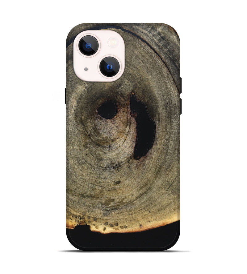 iPhone 14 Wood Live Edge Phone Case - Birdie (Solid Wood, 823403)