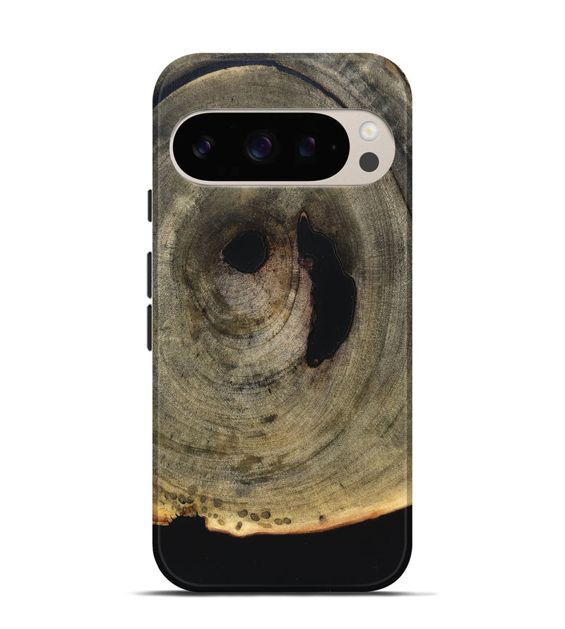 Pixel 10 Pro Wood Live Edge Phone Case - Birdie (Solid Wood, 823403)
