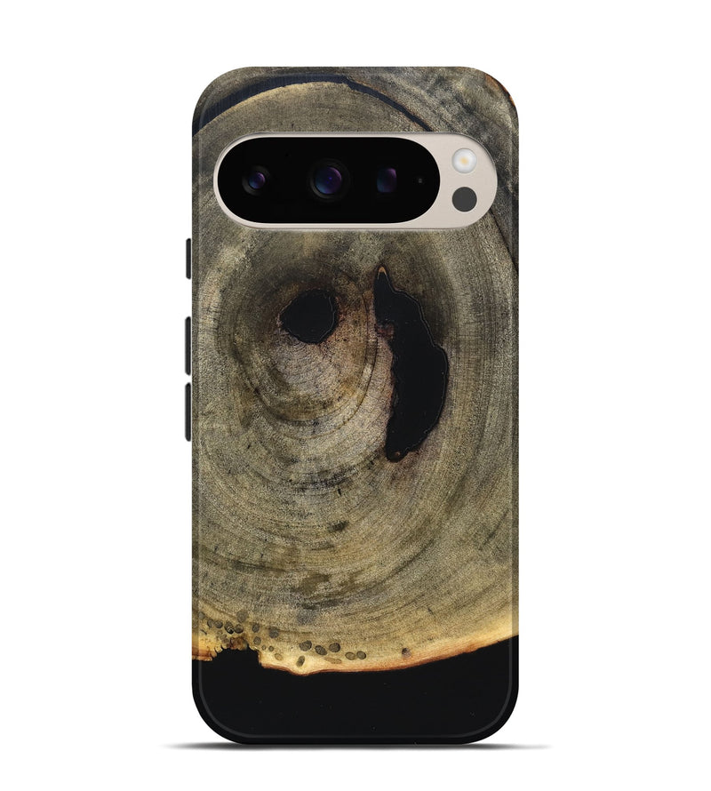 Pixel 9 Pro Wood Live Edge Phone Case - Birdie (Solid Wood, 823403)