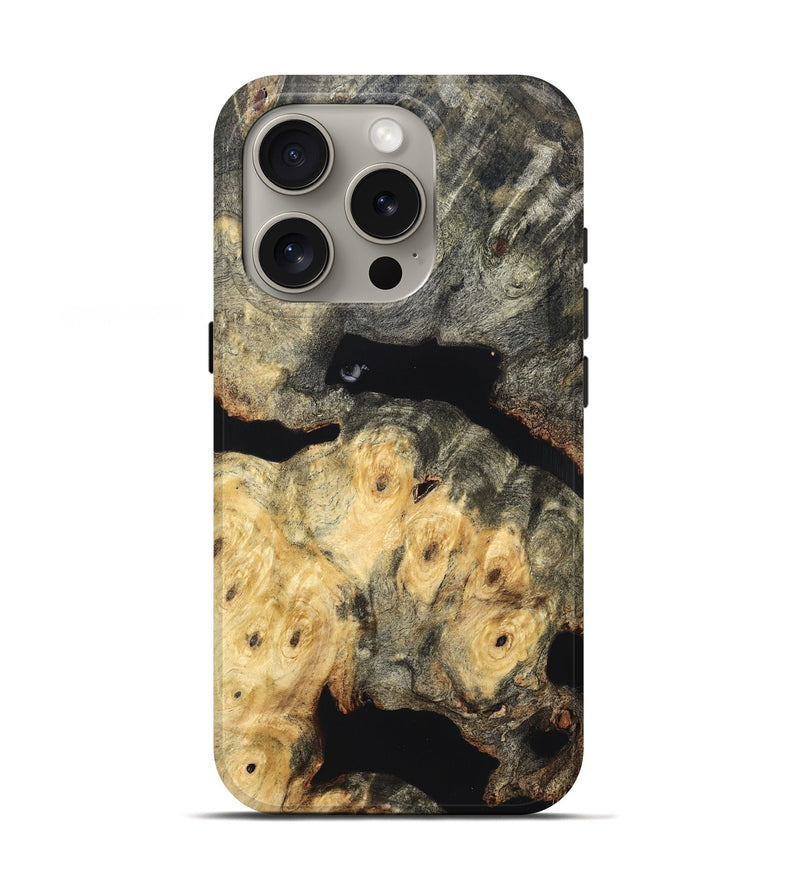iPhone 16 Pro Wood Live Edge Phone Case - Randall (Solid Wood, 823404)