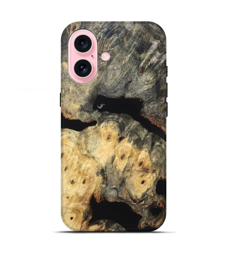 iPhone 17 Wood Live Edge Phone Case - Randall (Solid Wood, 823404)