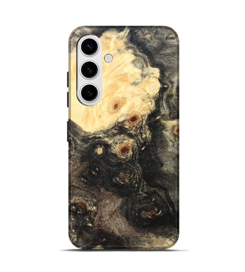 Galaxy S25 Wood Live Edge Phone Case - Lisa (Solid Wood, 823406)