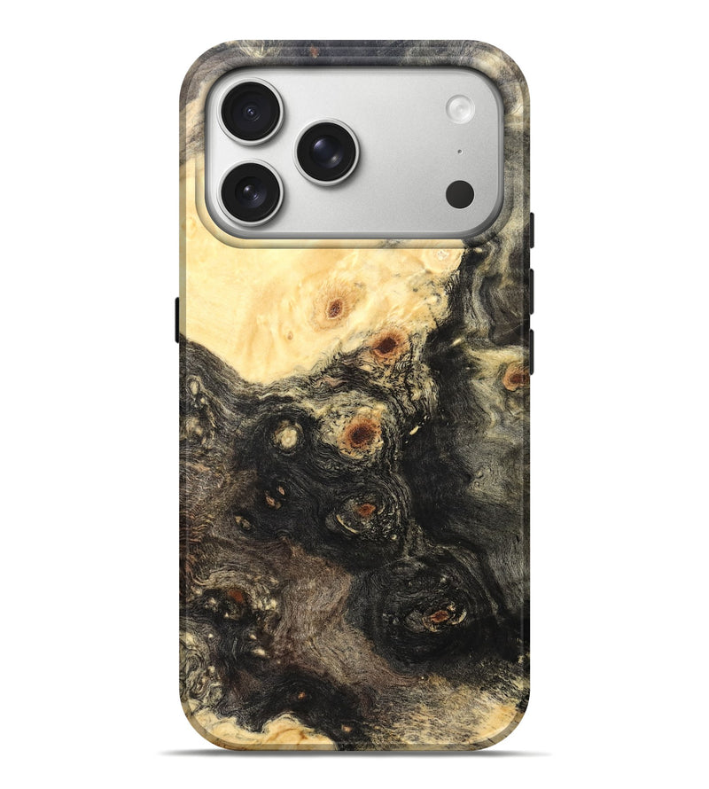 iPhone 17 Pro Max Wood Live Edge Phone Case - Lisa (Solid Wood, 823406)