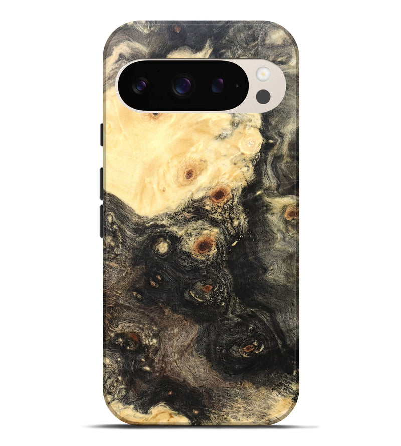 Pixel 9 Pro XL Wood Live Edge Phone Case - Lisa (Solid Wood, 823406)