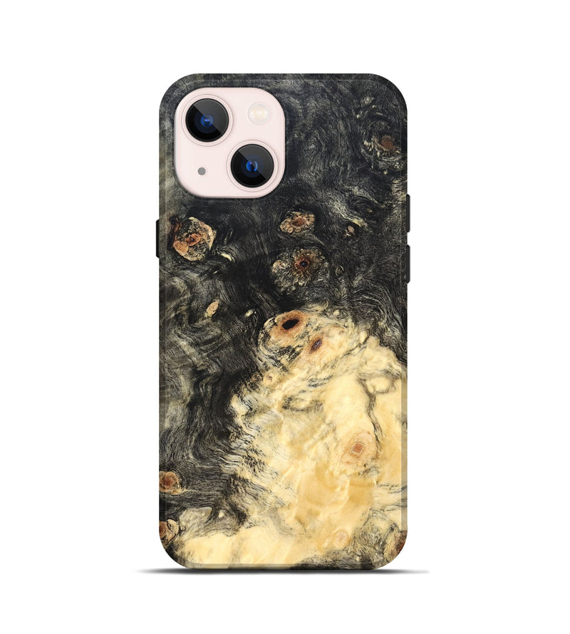 iPhone 13 mini Wood Live Edge Phone Case - Rachel (Solid Wood, 823407)