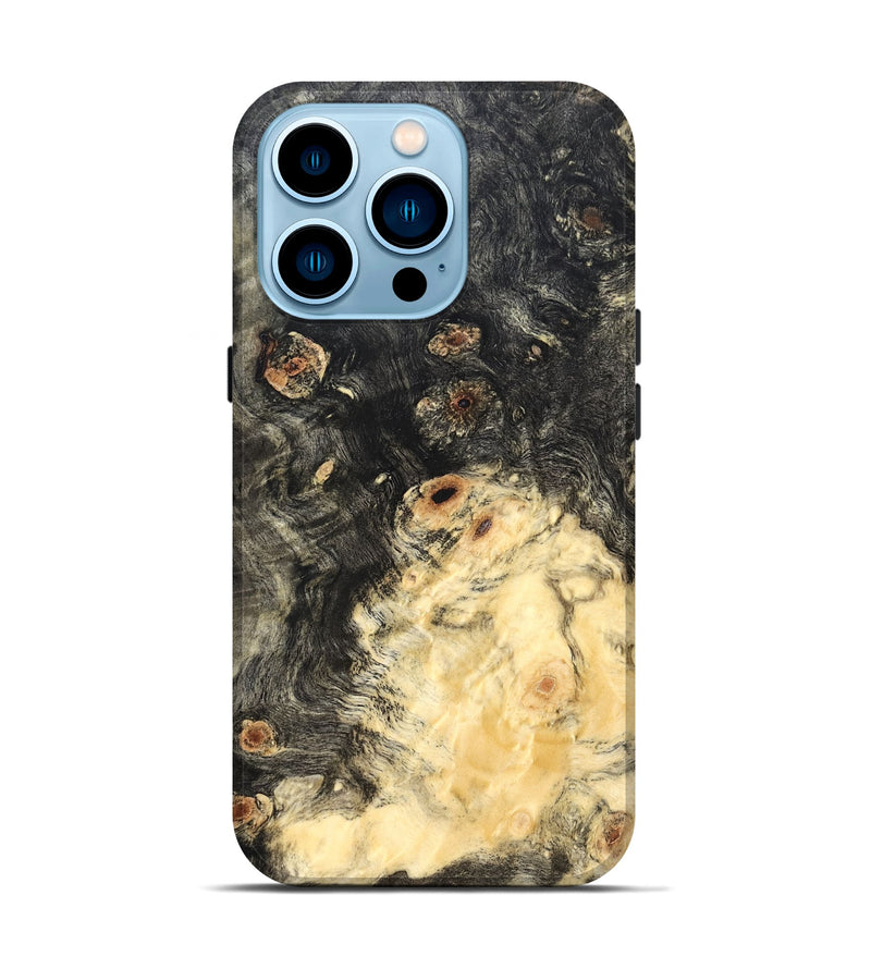 iPhone 14 Pro Wood Live Edge Phone Case - Rachel (Solid Wood, 823407)