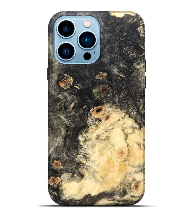 iPhone 14 Pro Max Wood Live Edge Phone Case - Rachel (Solid Wood, 823407)