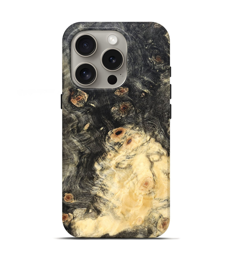 iPhone 16 Pro Wood Live Edge Phone Case - Rachel (Solid Wood, 823407)