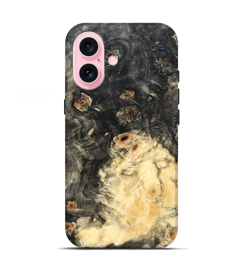iPhone 17 Wood Live Edge Phone Case - Rachel (Solid Wood, 823407)