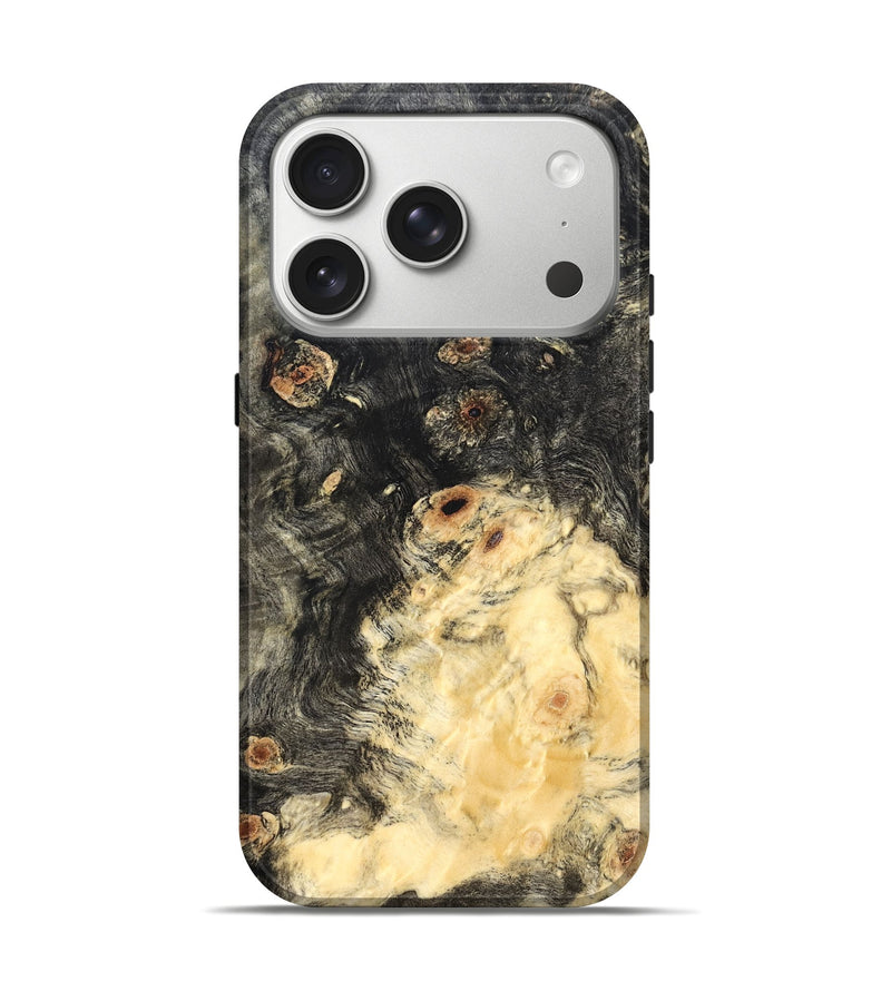 iPhone 17 Pro Wood Live Edge Phone Case - Rachel (Solid Wood, 823407)