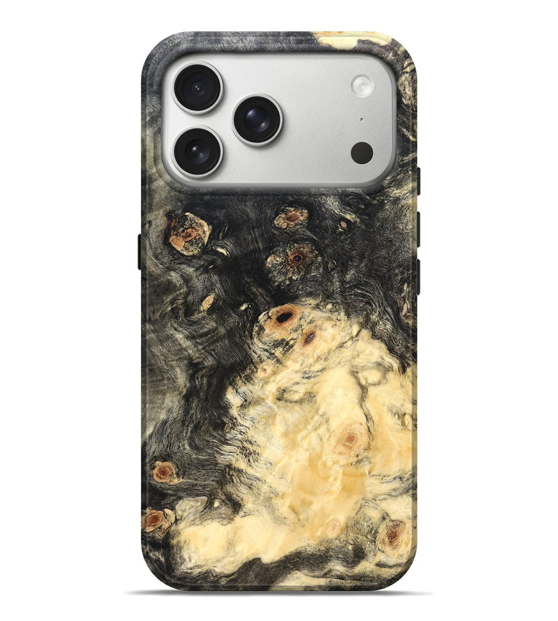 iPhone 17 Pro Max Wood Live Edge Phone Case - Rachel (Solid Wood, 823407)