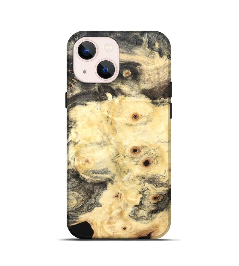 iPhone 13 mini Wood Live Edge Phone Case - Clair (Solid Wood, 823408)