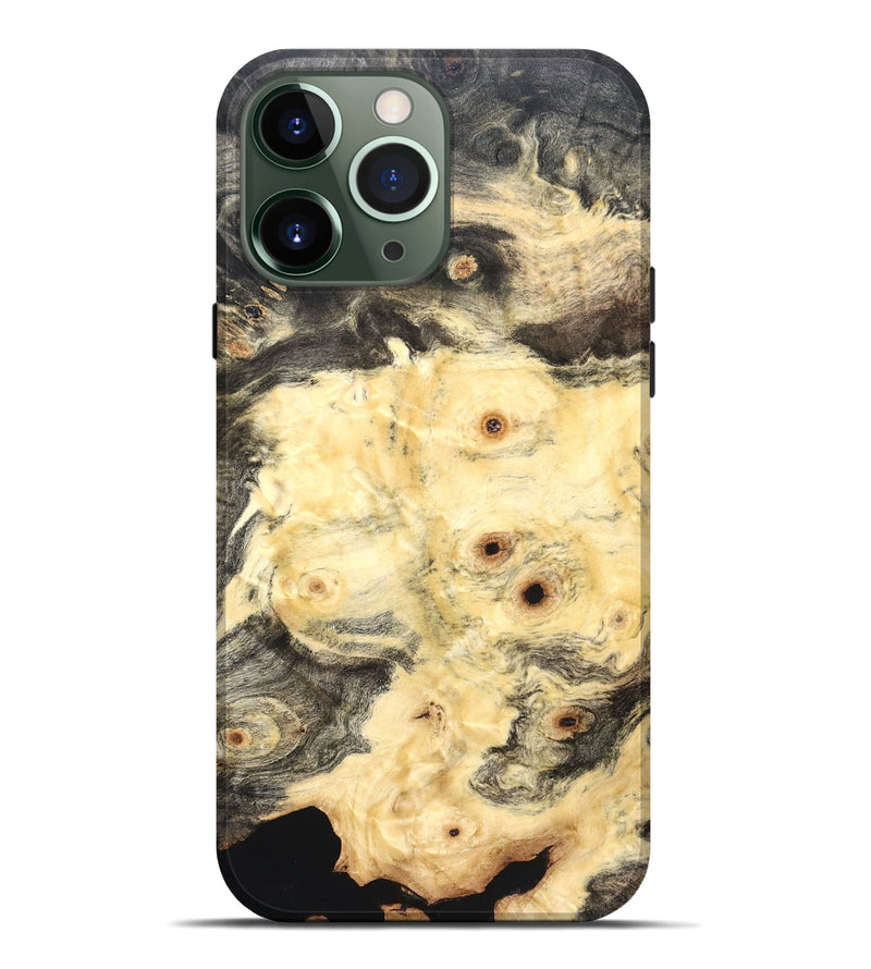 iPhone 13 Pro Max Wood Live Edge Phone Case - Clair (Solid Wood, 823408)