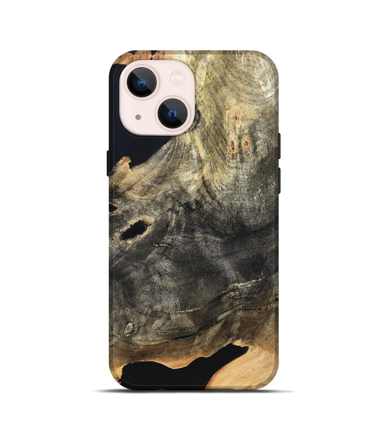 iPhone 13 mini Wood Live Edge Phone Case - Louella (Solid Wood, 823409)