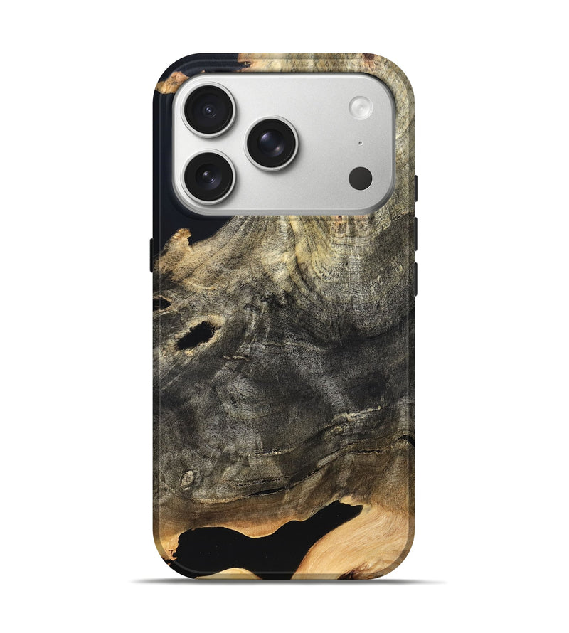 iPhone 17 Pro Wood Live Edge Phone Case - Louella (Solid Wood, 823409)